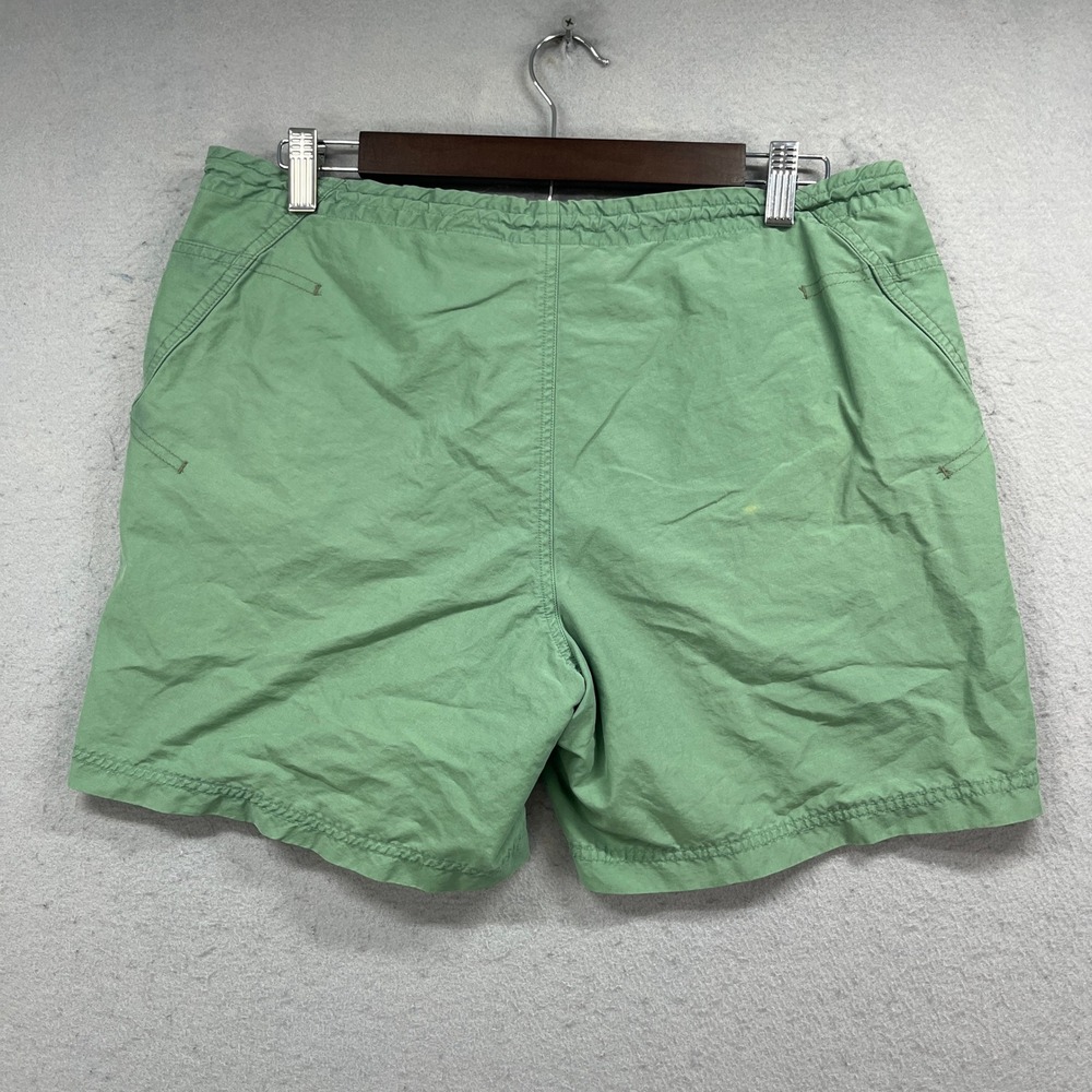 Columbia Shorts Women Medium Green Gorpcore Granola Outdoor Utility Hiking Trail - Picture 3 of 8